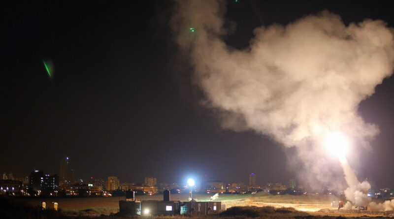 Israel's Iron Dome in Action. Photo courtesy Israel Defense Forces (IDF)