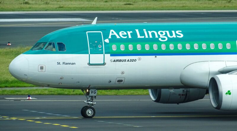 Aer Lingus A320 at DUS, courtesy Miguel Angel Sanz